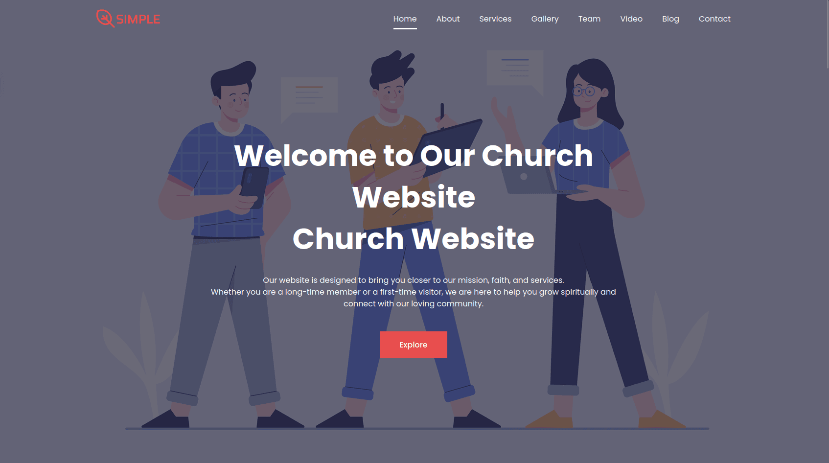 Building a Community Hub: A Church Website with Django cover