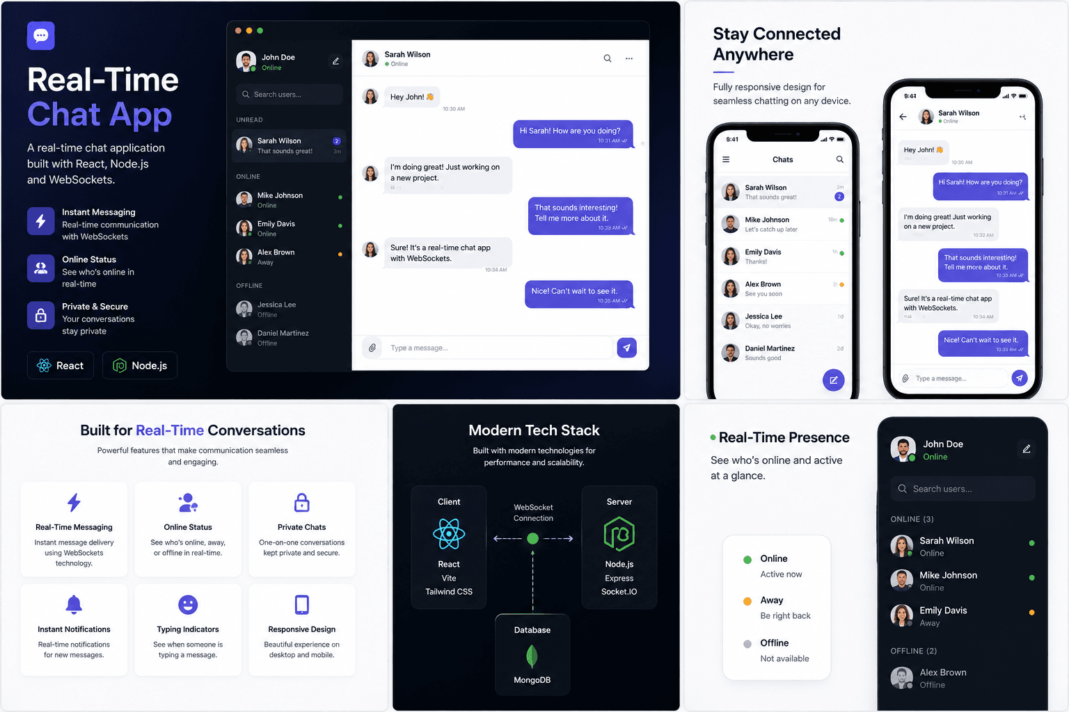 Real-Time Chat App — portfolio project