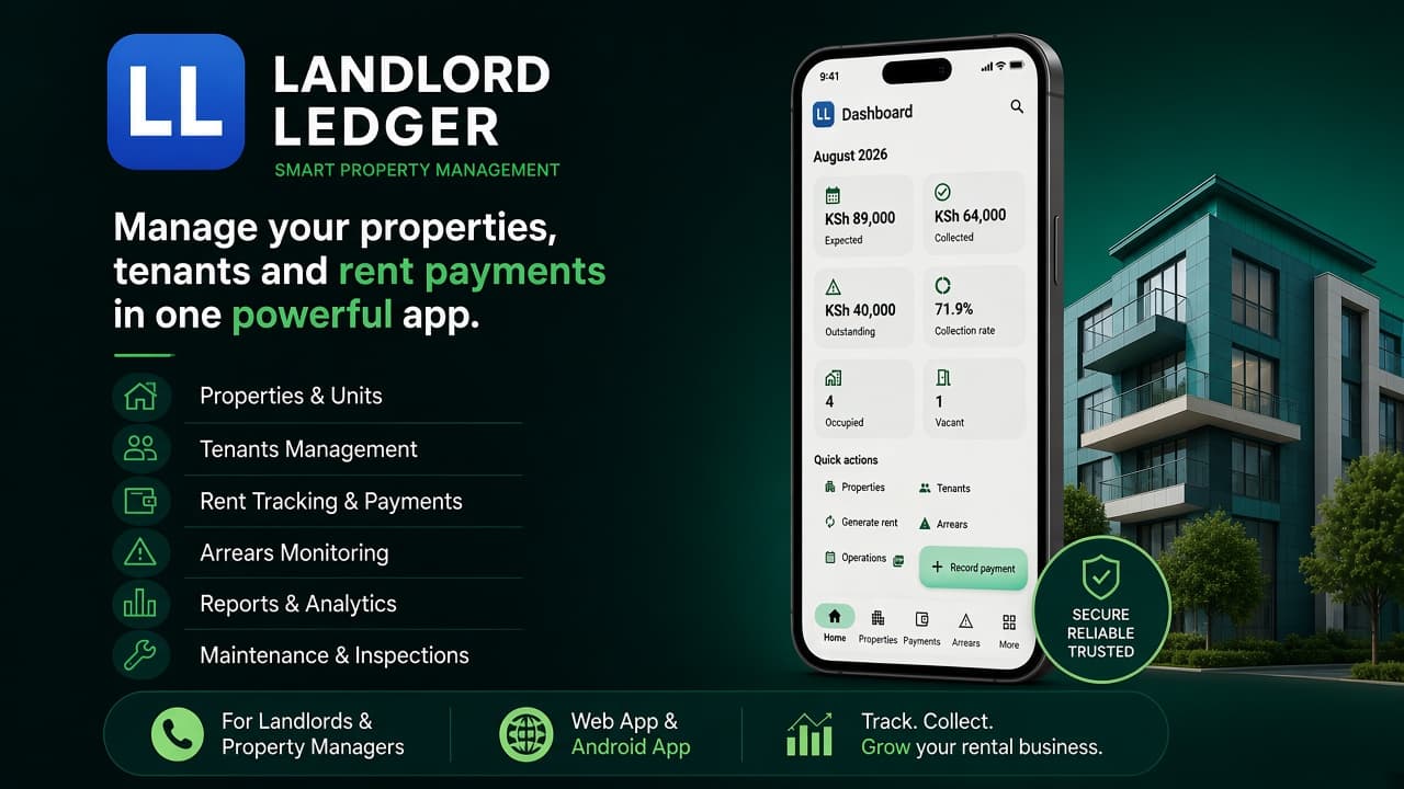 Landlord Ledger — portfolio project