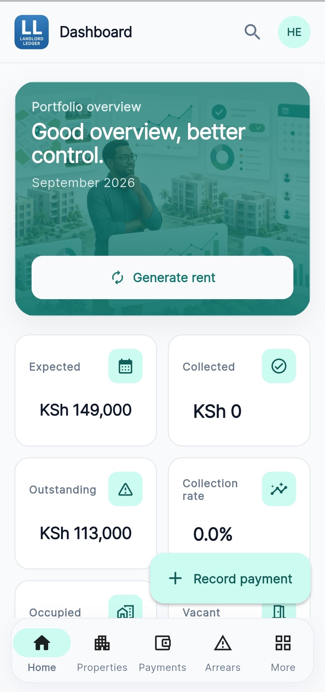 Landlord Ledger screenshot 1