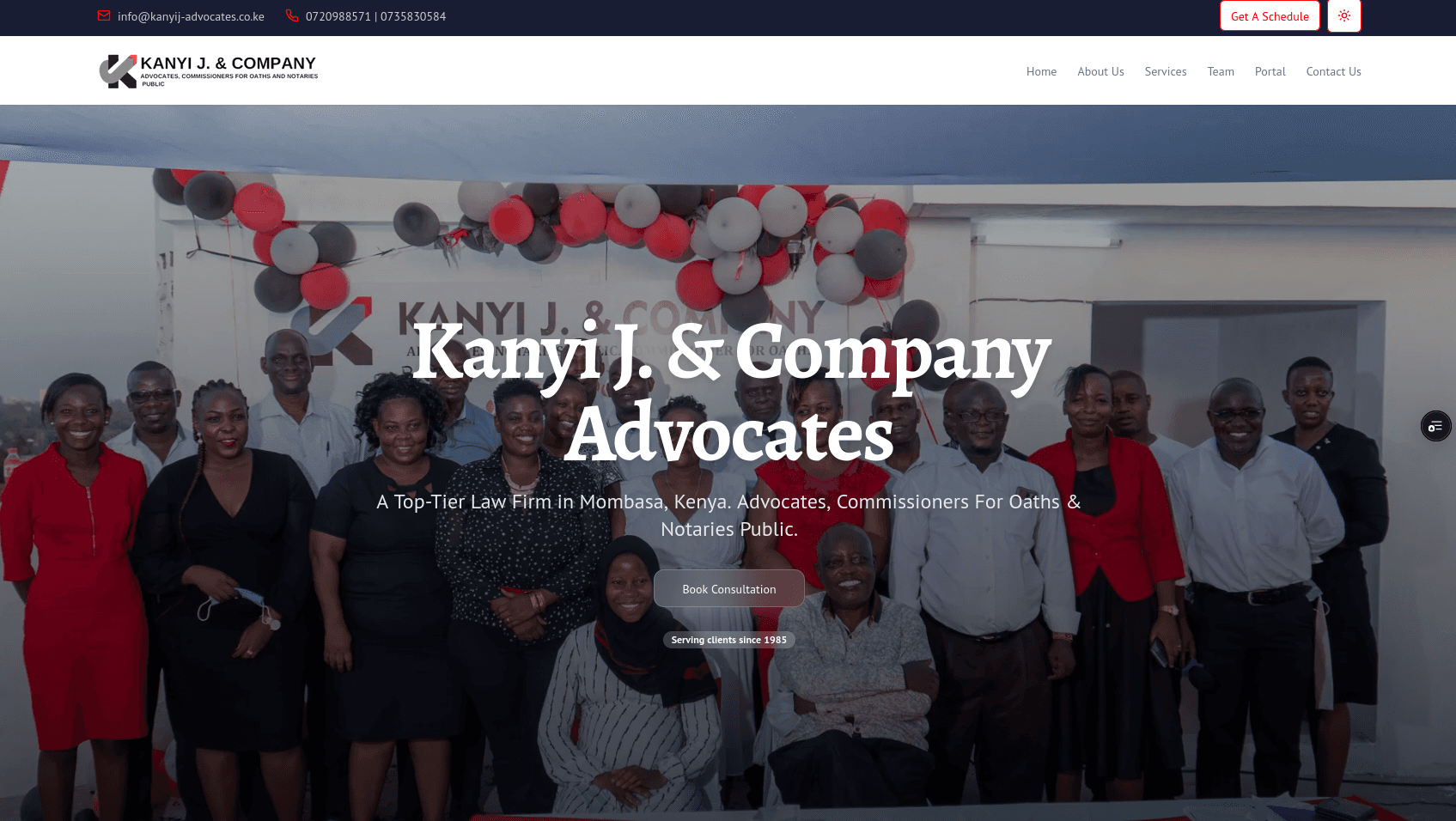 Law Firm Website  project preview