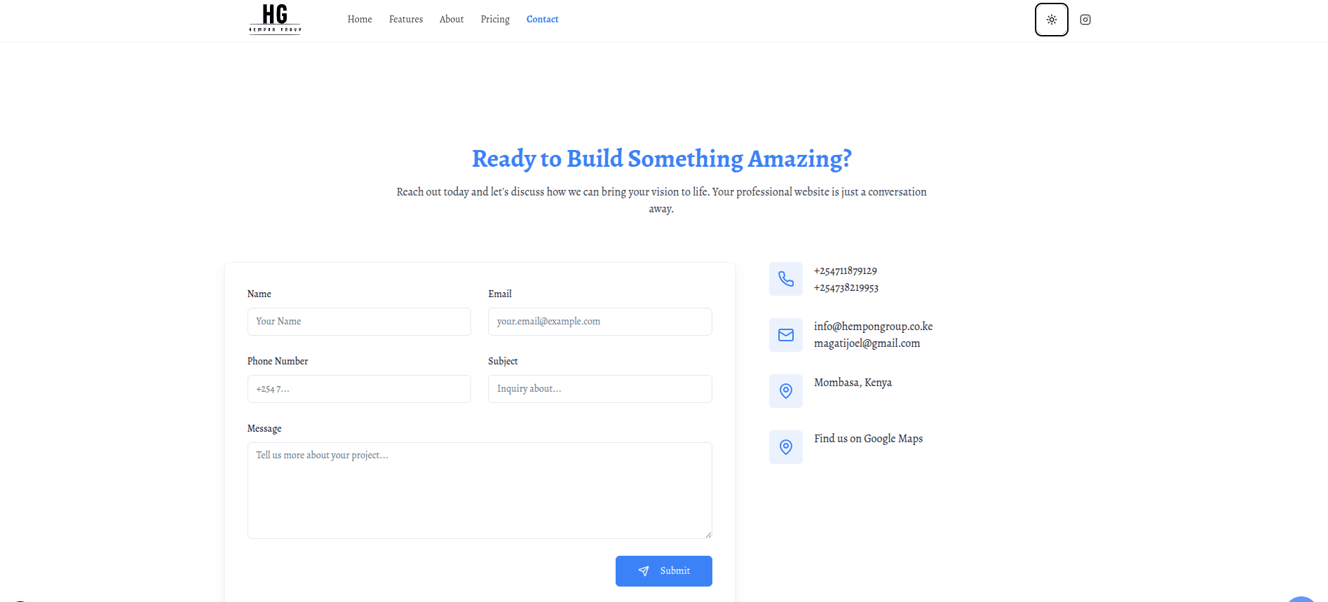 HEMPON GROUP - Modern Website screenshot 4