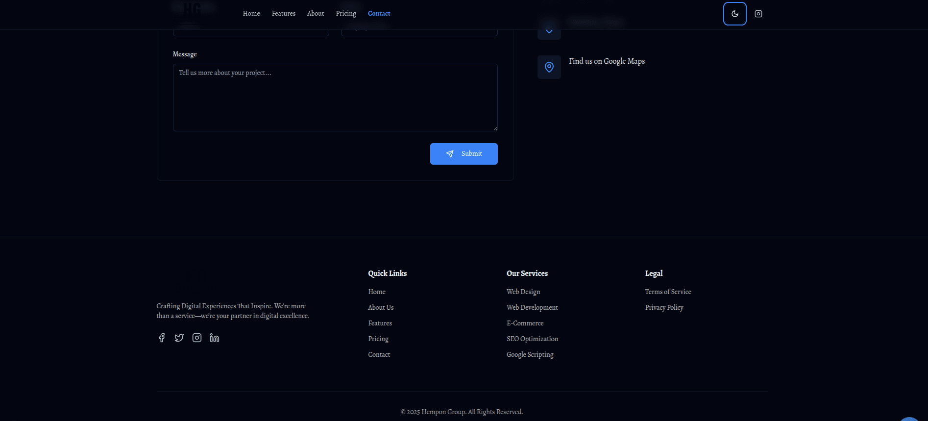 HEMPON GROUP - Modern Website screenshot 5