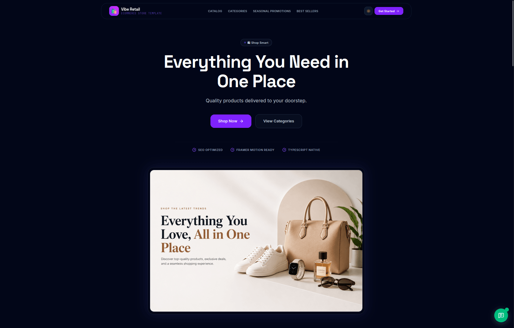 eCommerce Storefront screenshot 1
